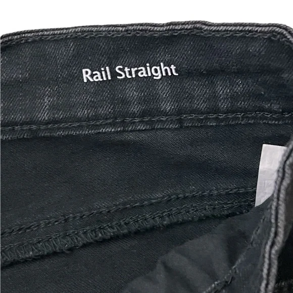Gloria Vanderbilt | Rail straight high rise classic black jeans size 8 - Picture 5 of 13